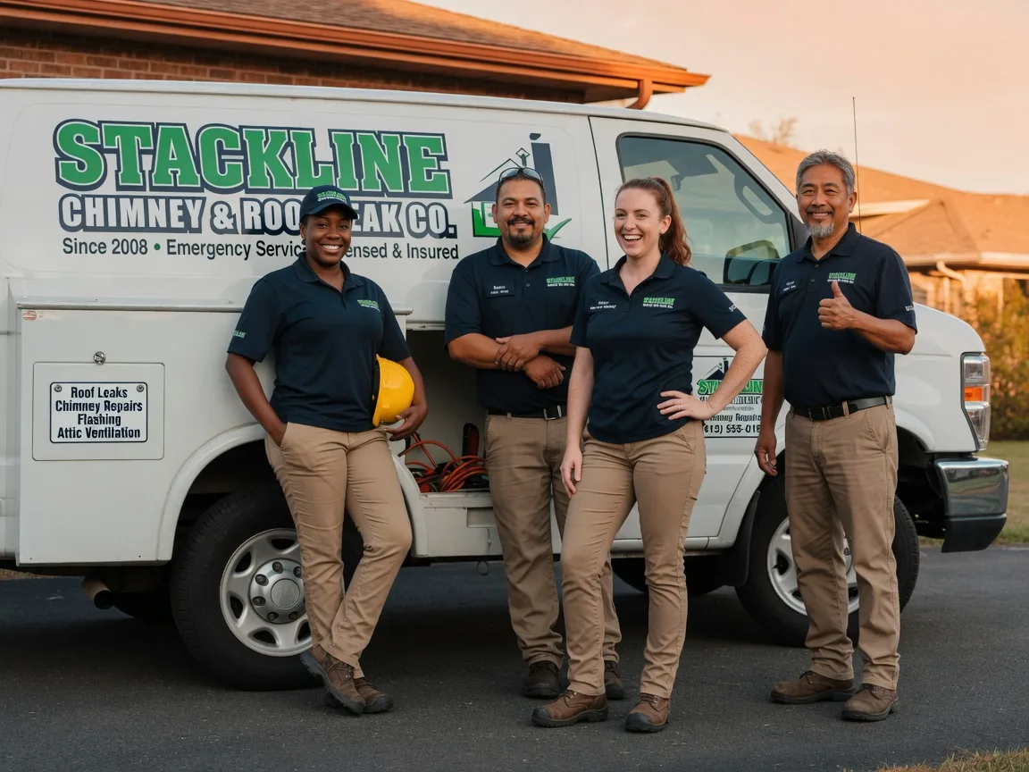 Chimney flashing repair company in Frankford, MO